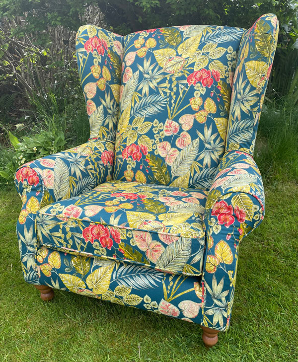 upholstered chair example