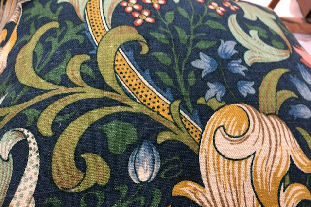 william morris fabric from cornwall