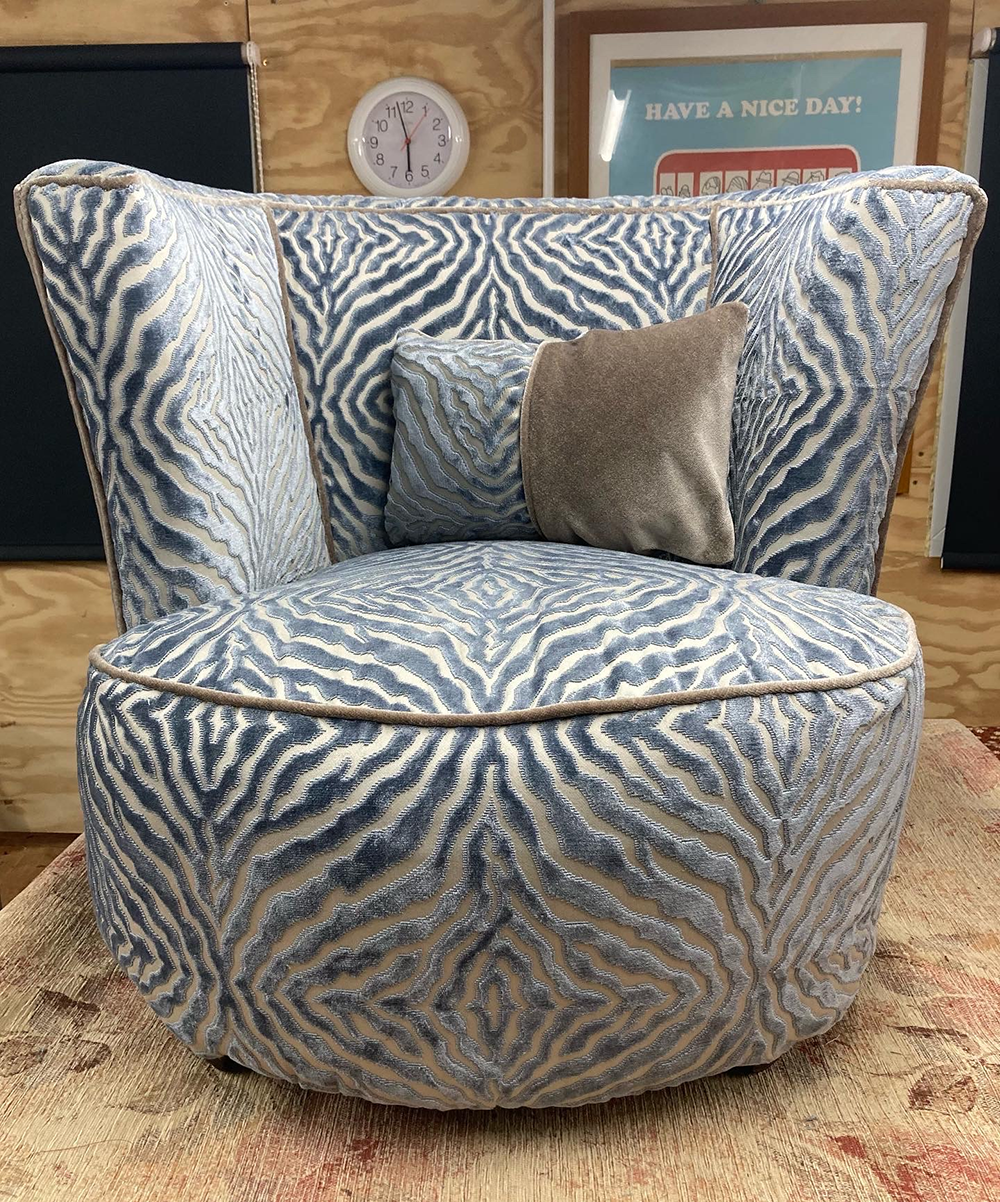 upholstered chairs by fabric and furniture devon cornwall